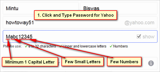 Yahoo-mail-password