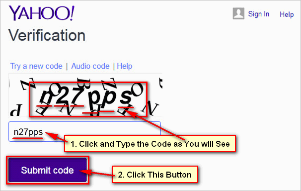 Yahoo-verification