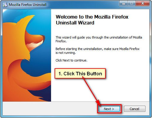 Mozilla Firefox Uninstall