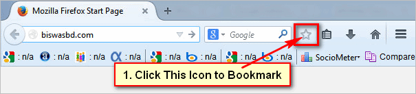 How to Bookmark in Firefox