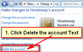 Change the Account Type