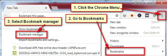 How to Remove Bookmarks Bar from Chrome