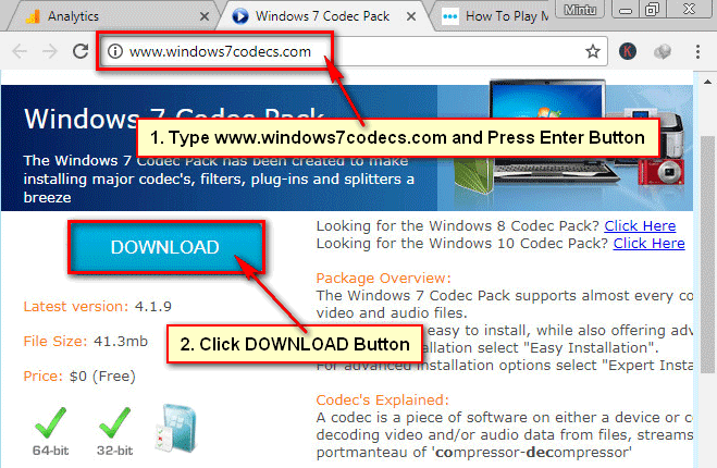 Windows 7 Codec Download