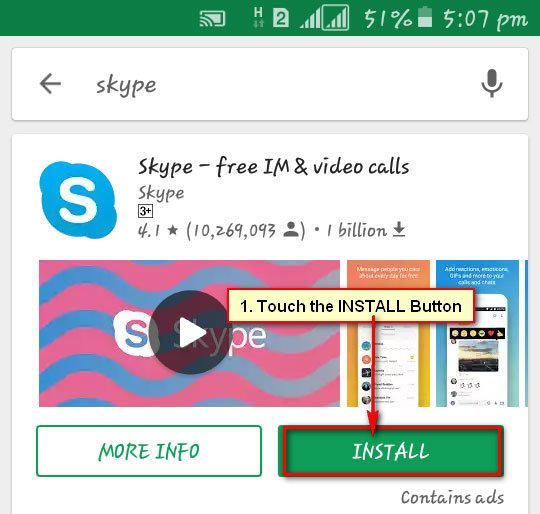 How to Install Skype on Android Phone