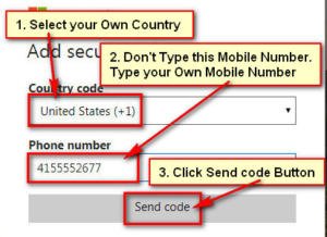 change phone number related to microsoft account
