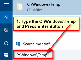 How to Delete Temp Files in Windows 10 Using Run