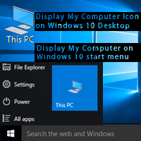 How to Display the My Computer Icon on Windows 10 Desktop and Start Menu Easily