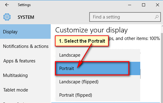 Windows 10 Rotate Screen 90 Degrees Shortcut