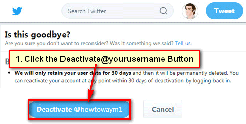 How to Delete Twitter Account Permanently