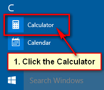 How to Enable Calculator in Windows 10