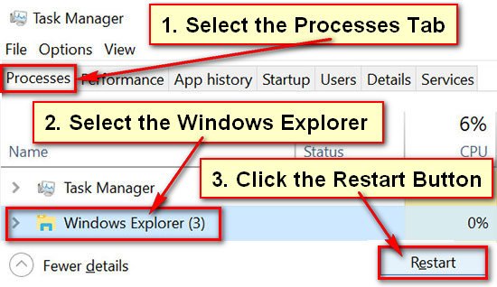 Hide Taskbar Using Windows Explorer