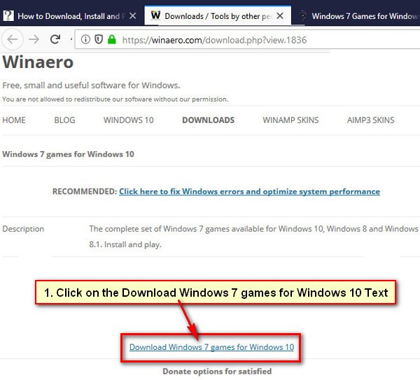 Windows 7 Games Download Free Full Version
