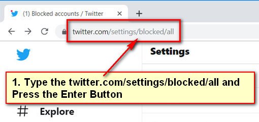 Twitter Blocked URL